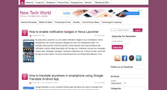 Desktop Screenshot of newtechworld.net